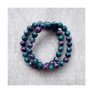 Ruby Zoisite Bracelet