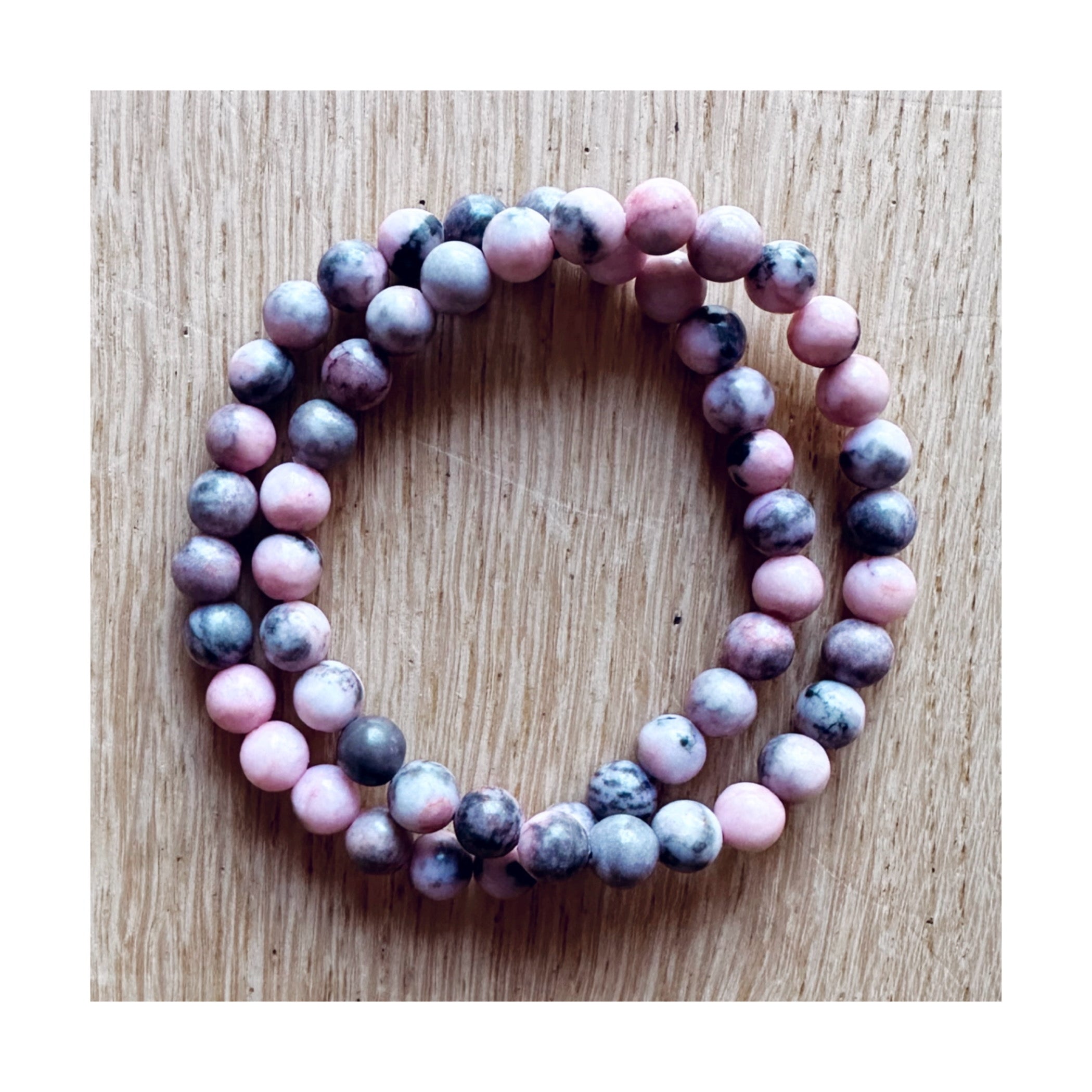 Pink Zebra Jasper Bracelet