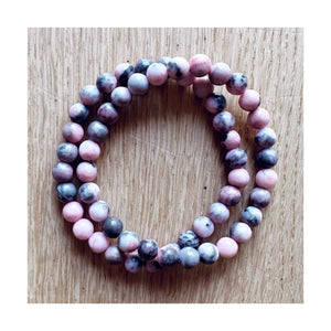 Pink Zebra Jasper Bracelet