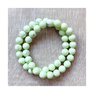 Lemon Chrysoprase Bracelet